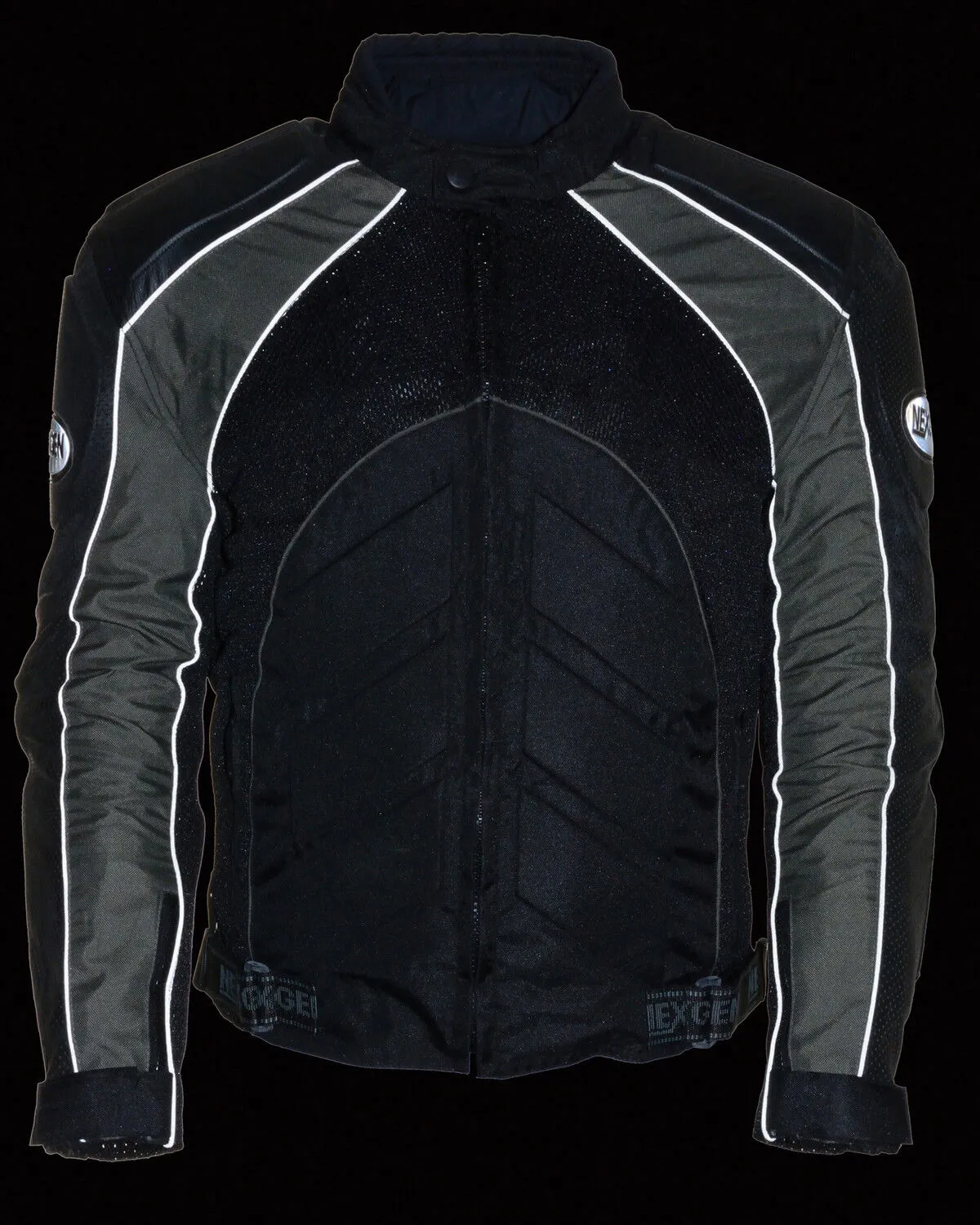 Milwaukee Leather Men's Combo Leather Textile Mesh Racer Jacket - 5X