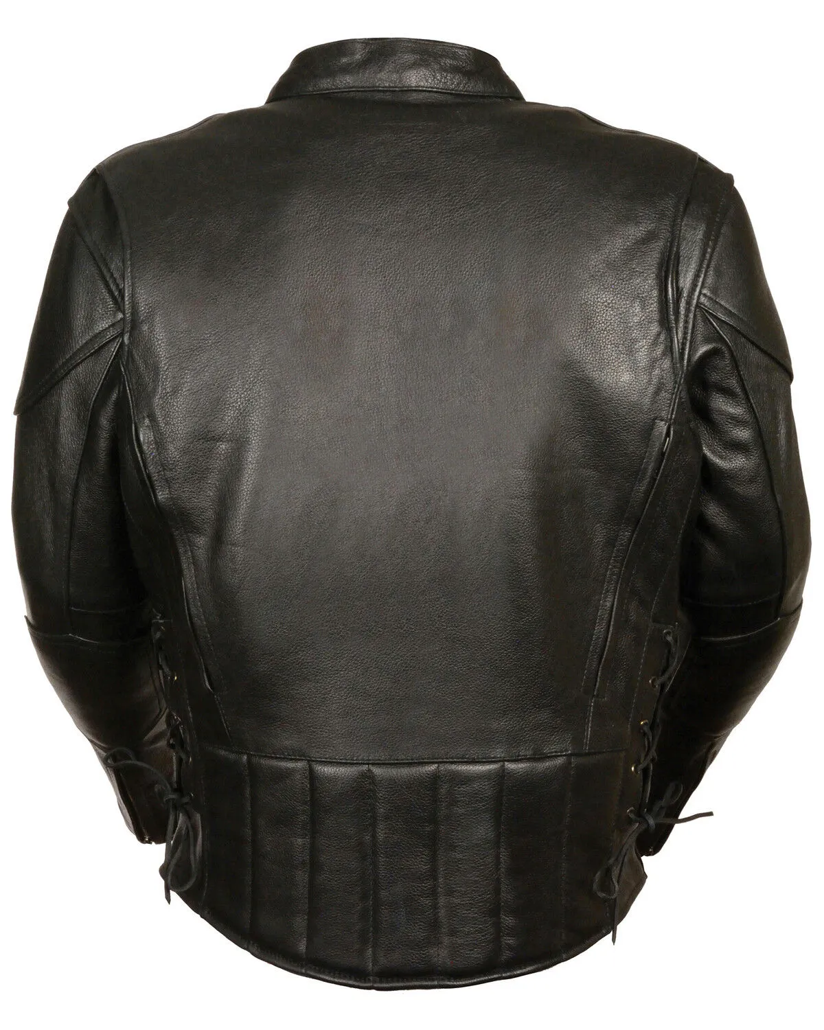 Milwaukee Leather Men's Lace Side Vented Scooter Jacket - 3X