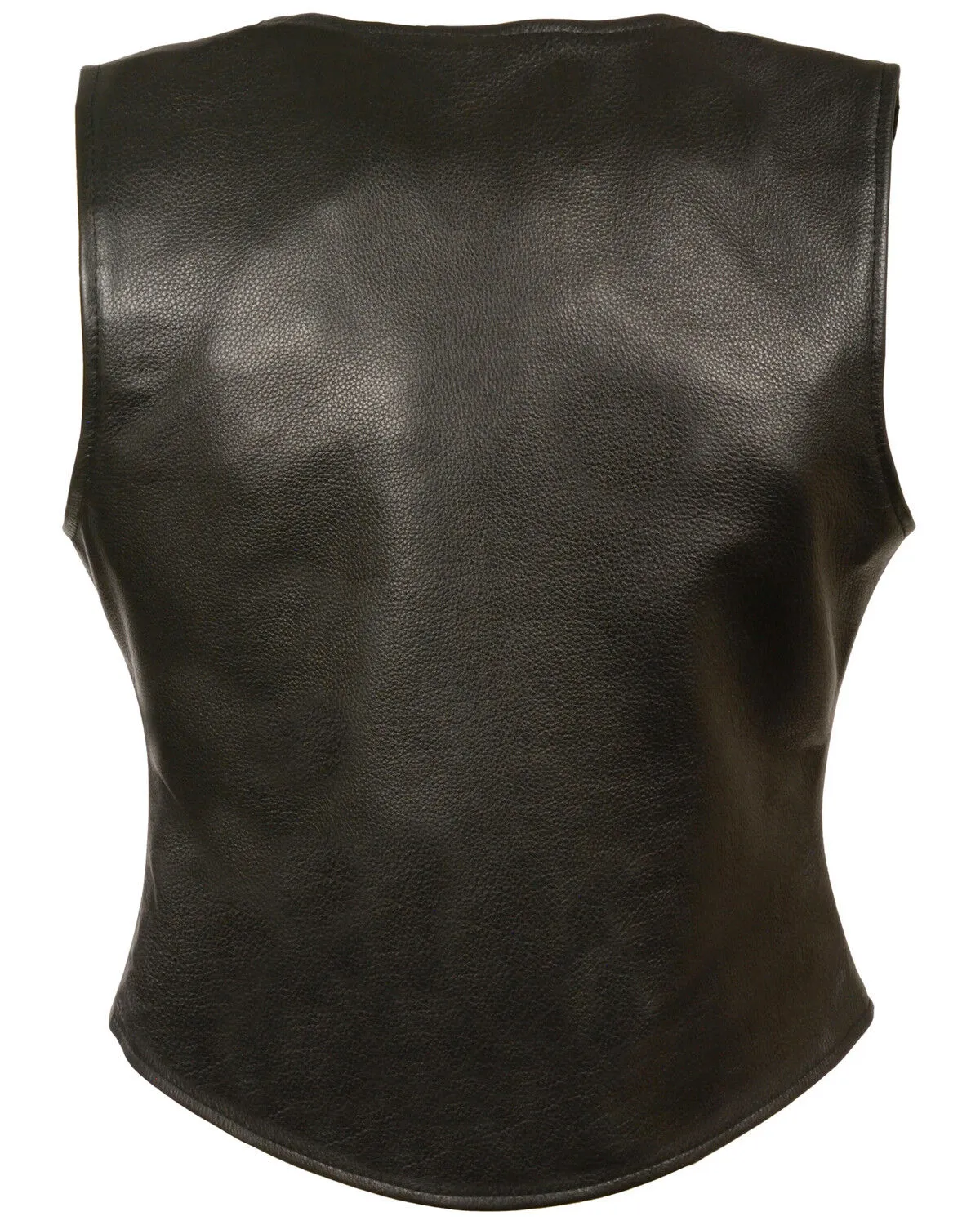 Milwaukee Leather Women's Snap Front Long Body Vest - 4X