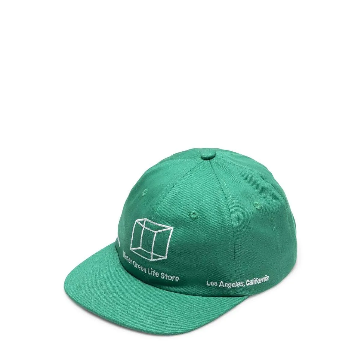 MINIMALIST WEED DESIGN SHOP HAT Kelly