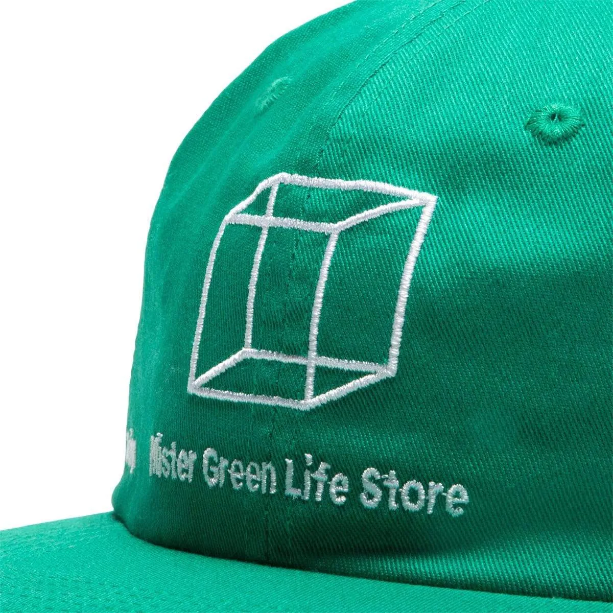 MINIMALIST WEED DESIGN SHOP HAT Kelly