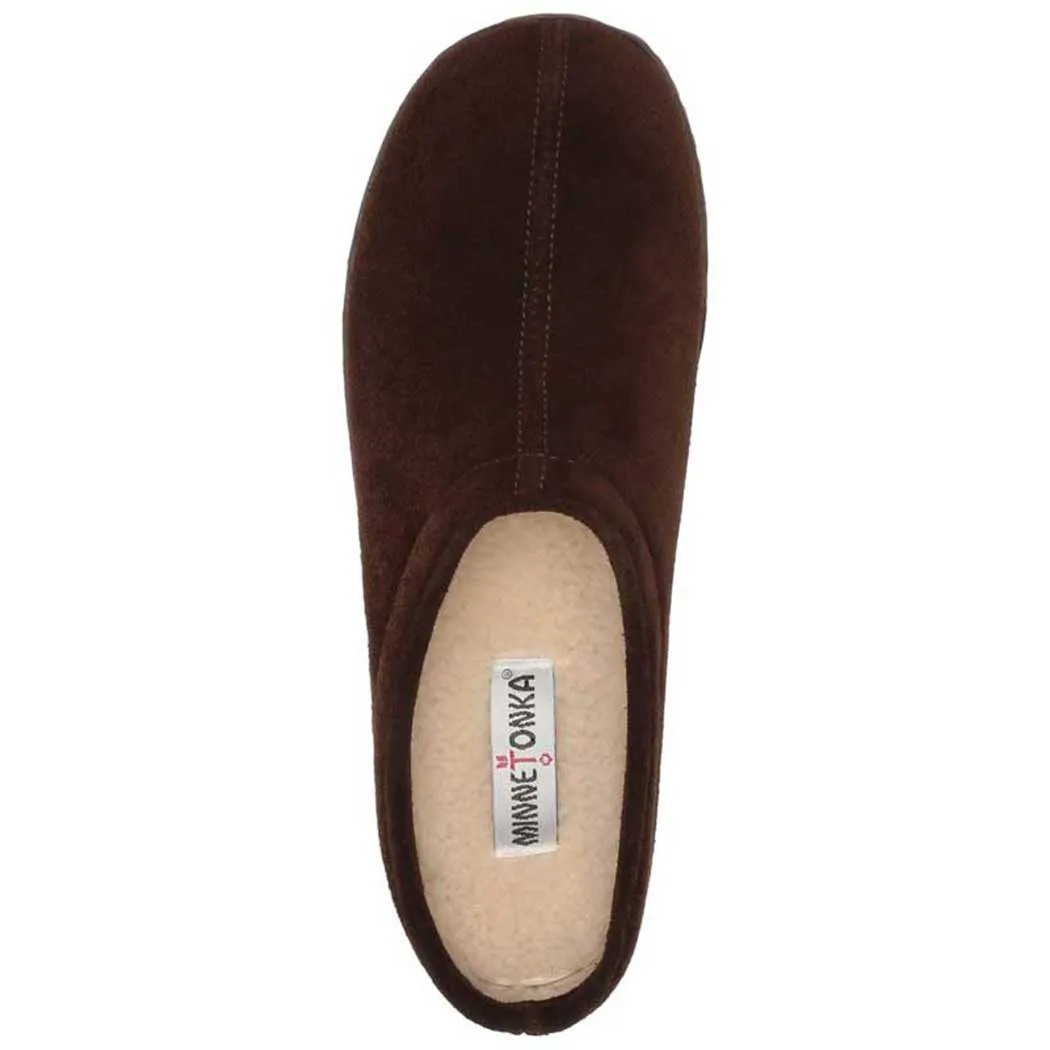 Minnetonka Taylor Slipper Chocolate (Men's)