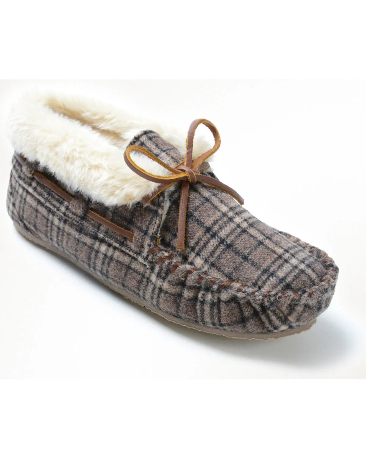 Minnetonka Women's Chrissy Plaid Slipper