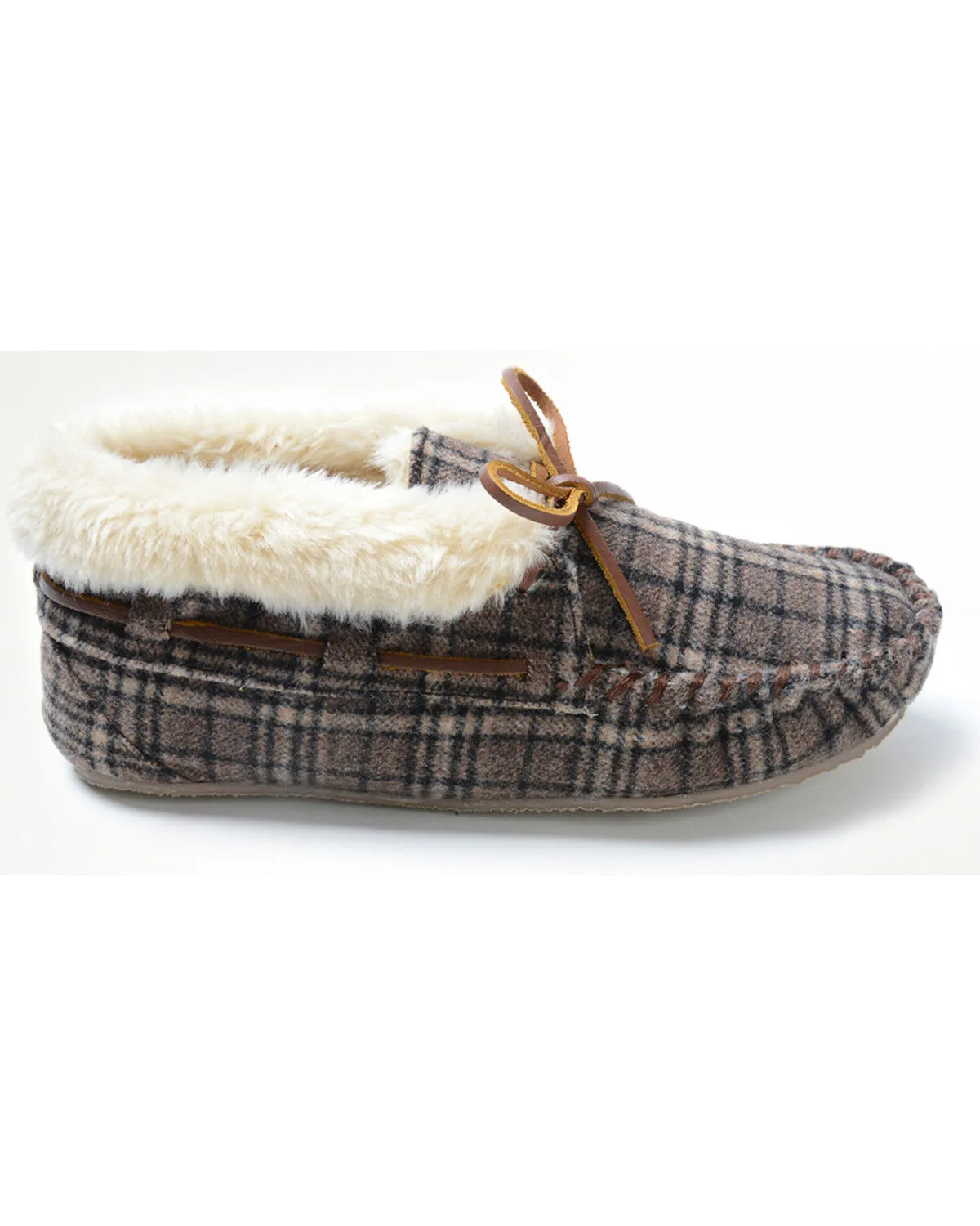 Minnetonka Women's Chrissy Plaid Slipper