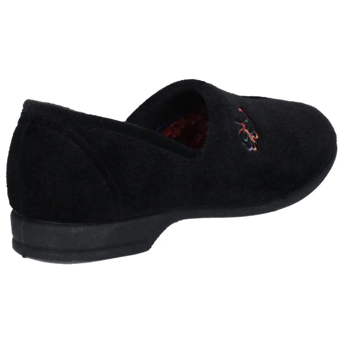 Mirak Bouquet Slipper Black