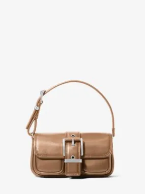 MK Colby Extra-Small Leather Shoulder Bag - Brown - Michael Kors