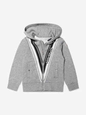 Moncler Enfant - Boys Graphic Logo Zip Up Hoodie | Childsplay Clothing