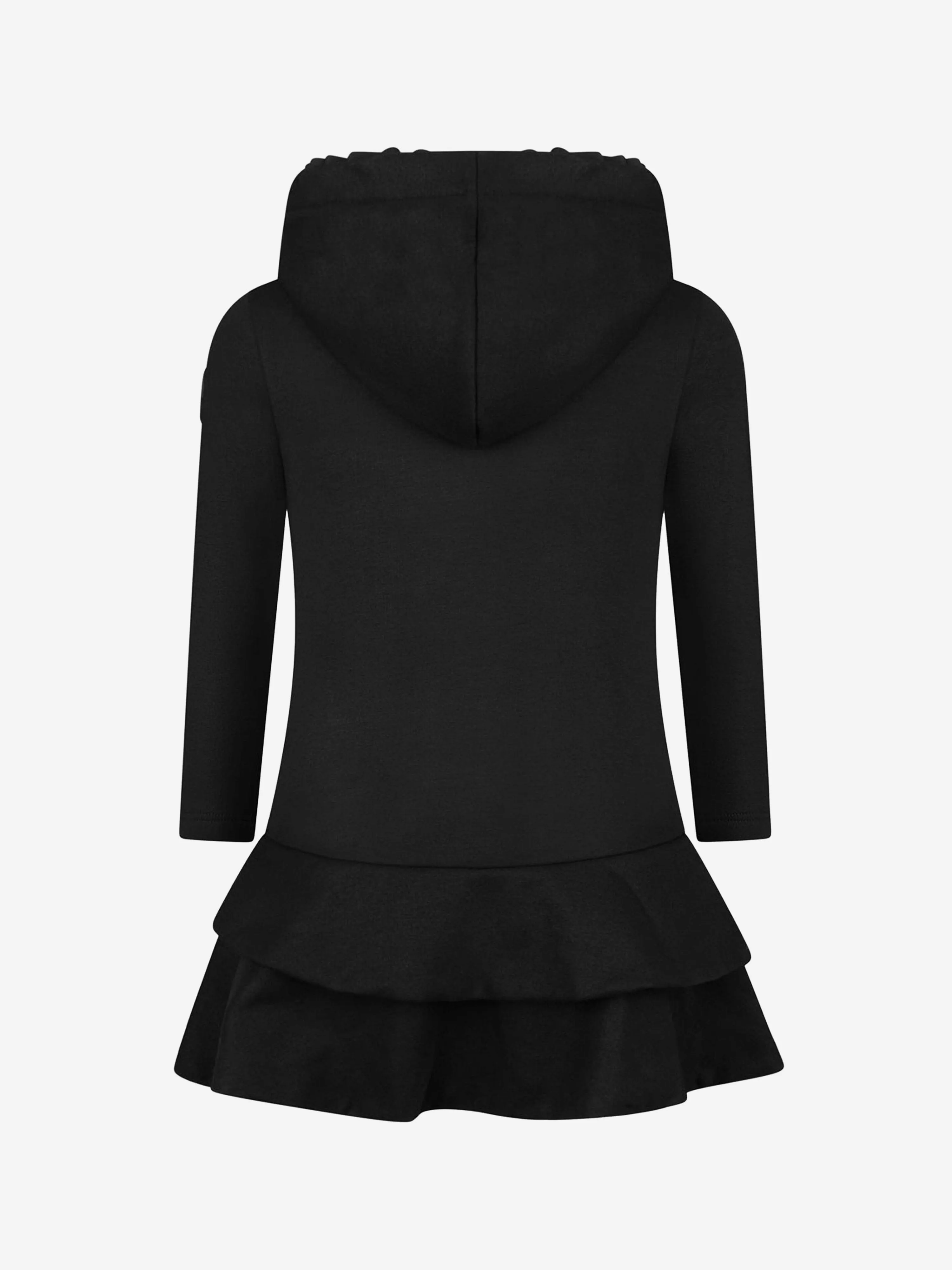 Moncler Girls Cotton Hooded Dress