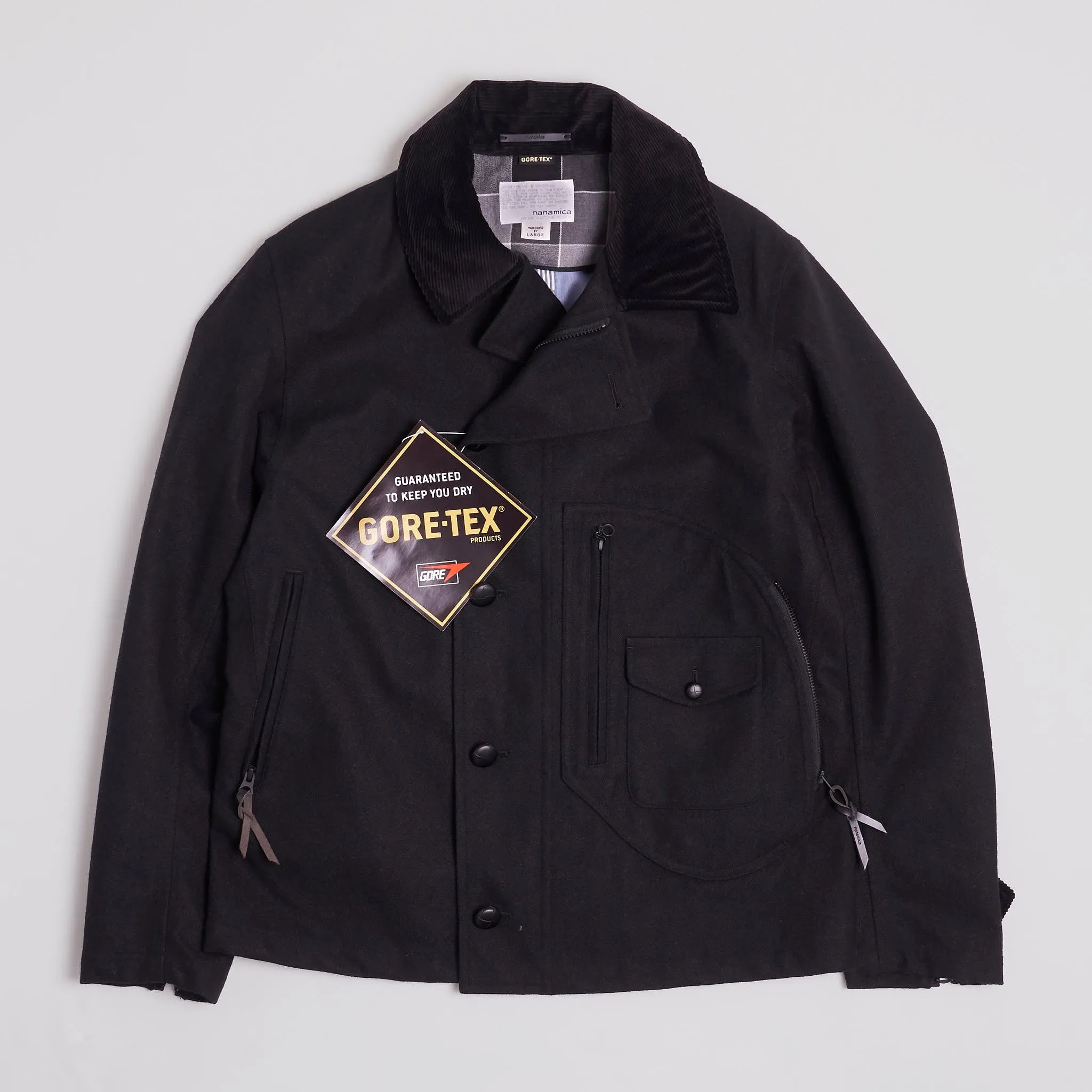 Nanamica Wool Biker Gore-Tex Jacket