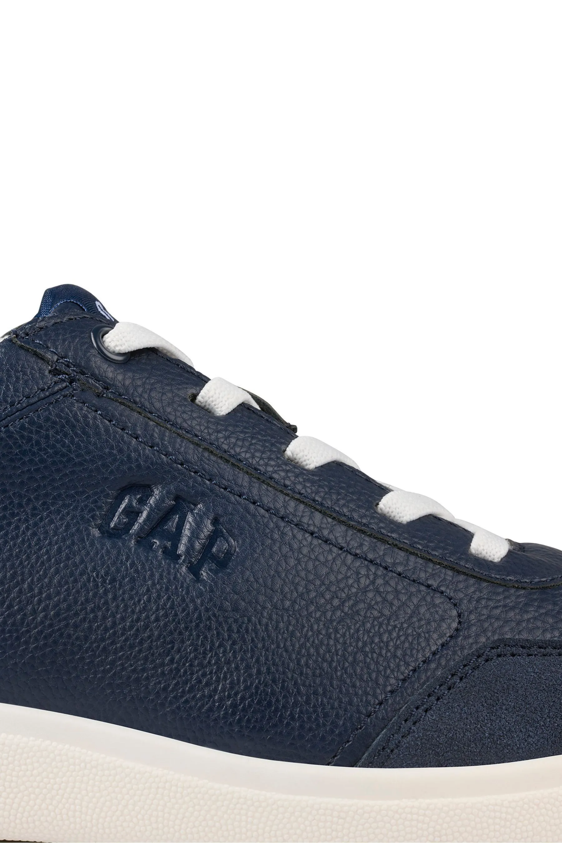 Navy Blue Seattle Low Top Trainers -  Kids