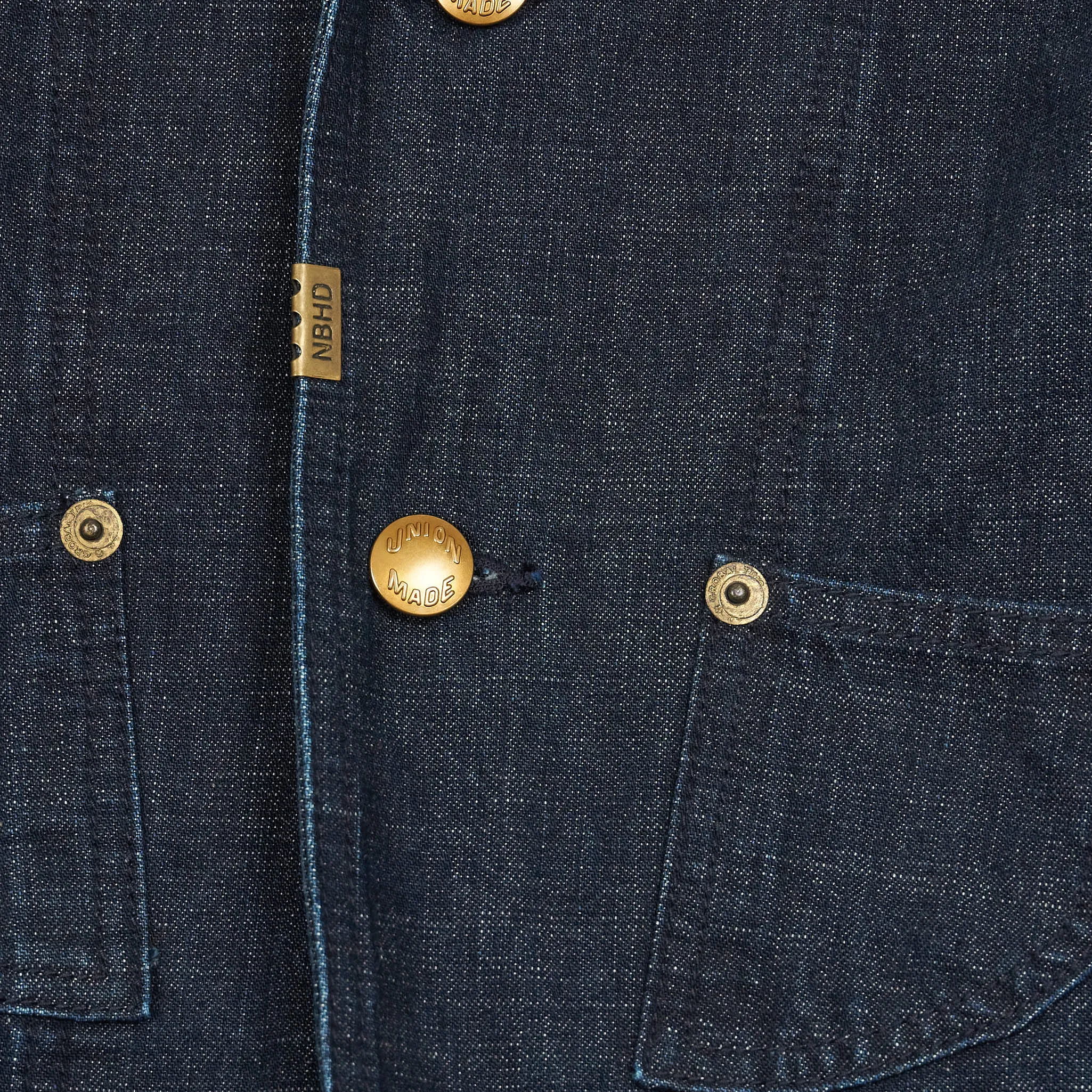 Neighborhood 6-Pocket Workwear Denim-Blazer