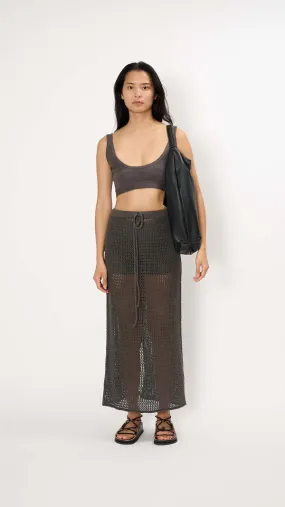 Net Skirt - Coal