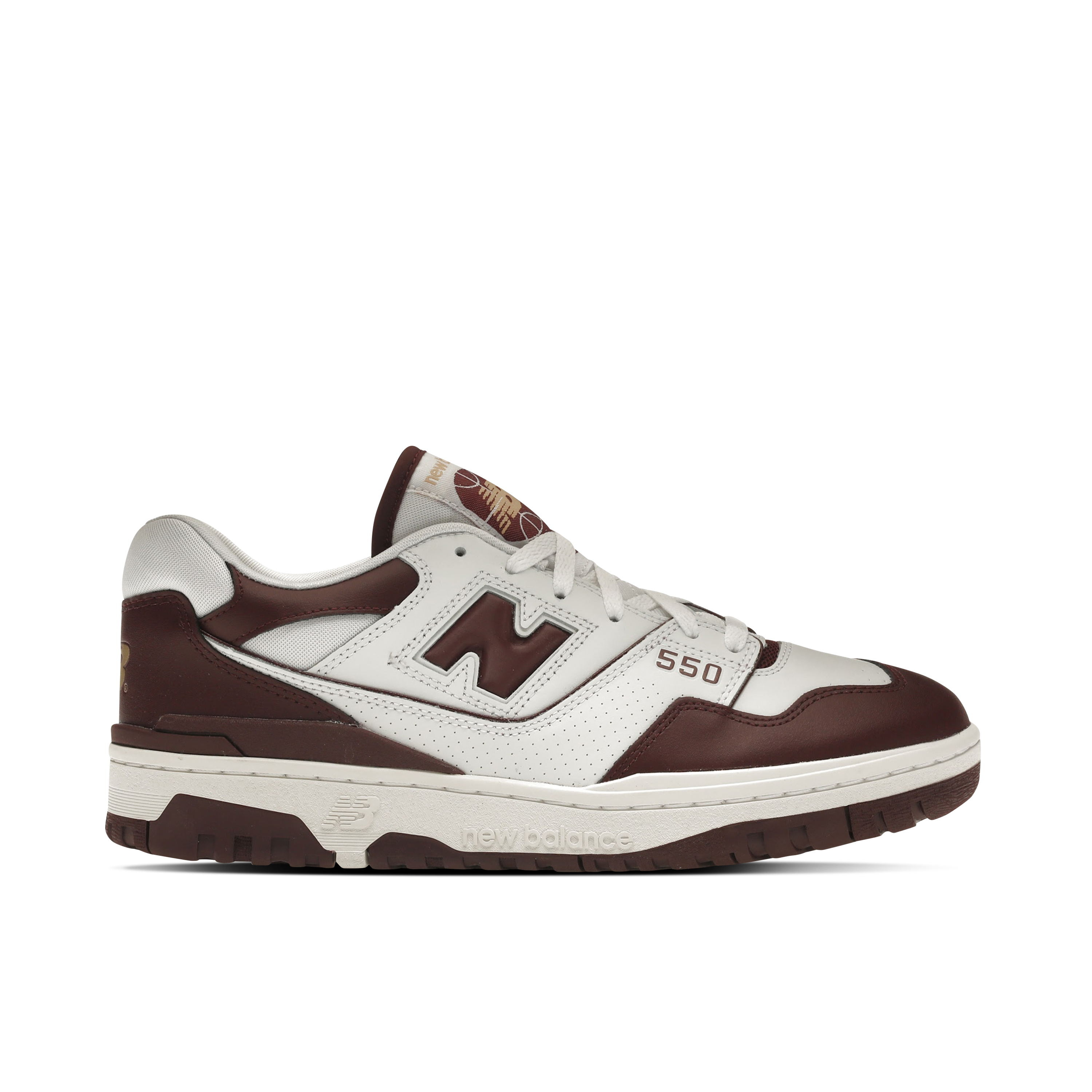 New Balance 550 White Burgundy | BB550BZ1 | Laced