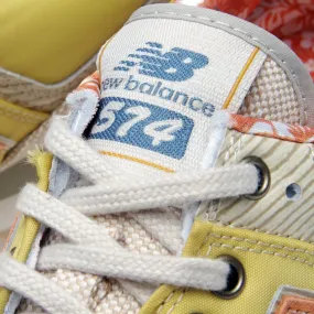 New Balance ML574OSY Floral HempYellow