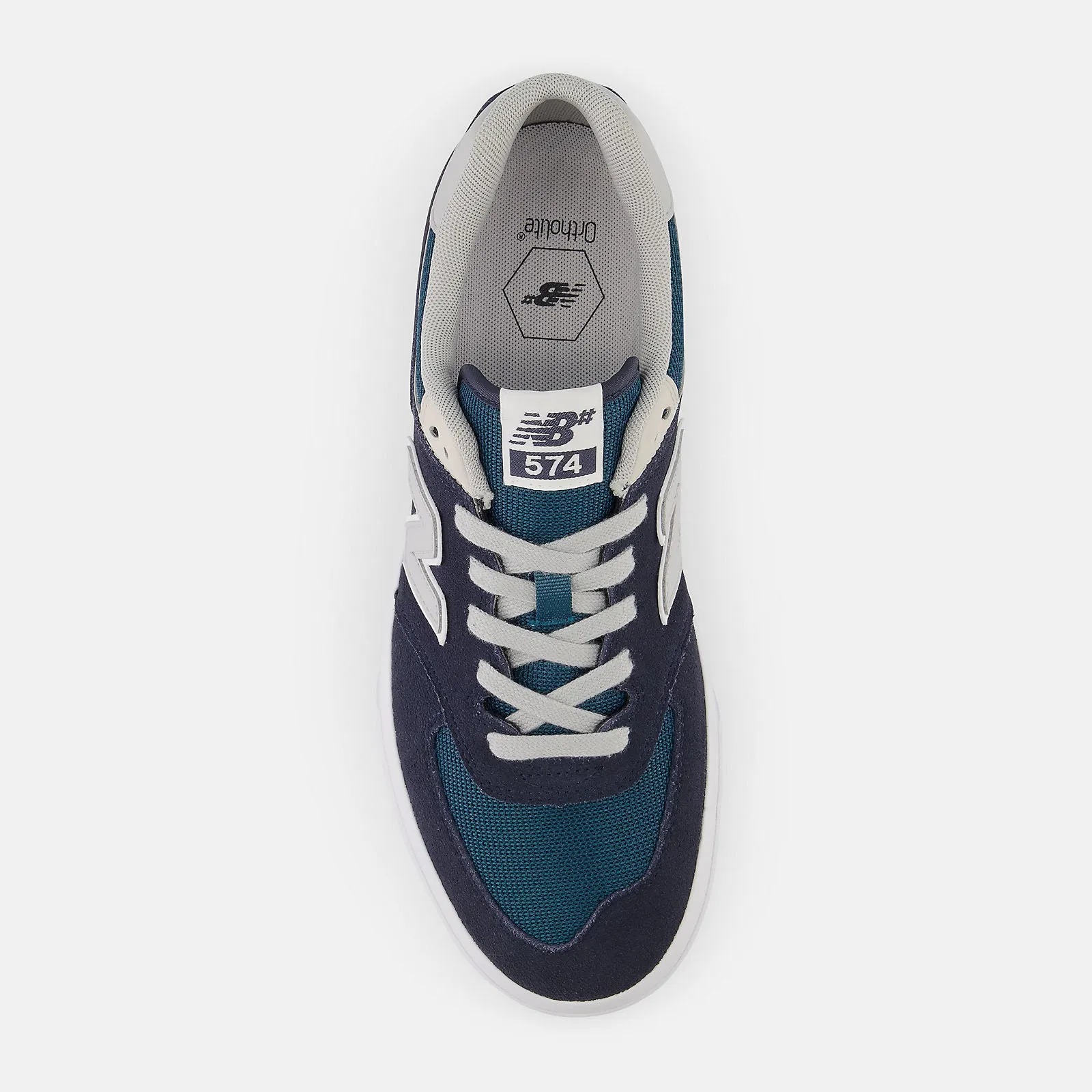 New Balance Numeric 574 Vulc Trainers - Navy/Grey