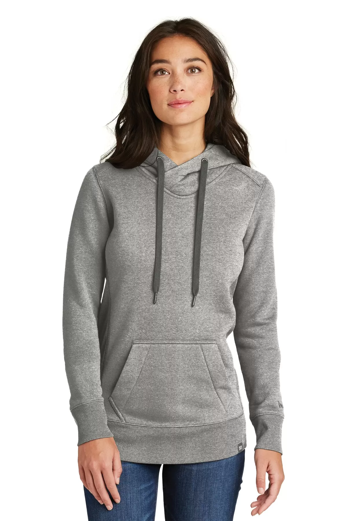 New Era LNEA500     Ladies French Terry Pullover Hoodie SKU: LNEA500