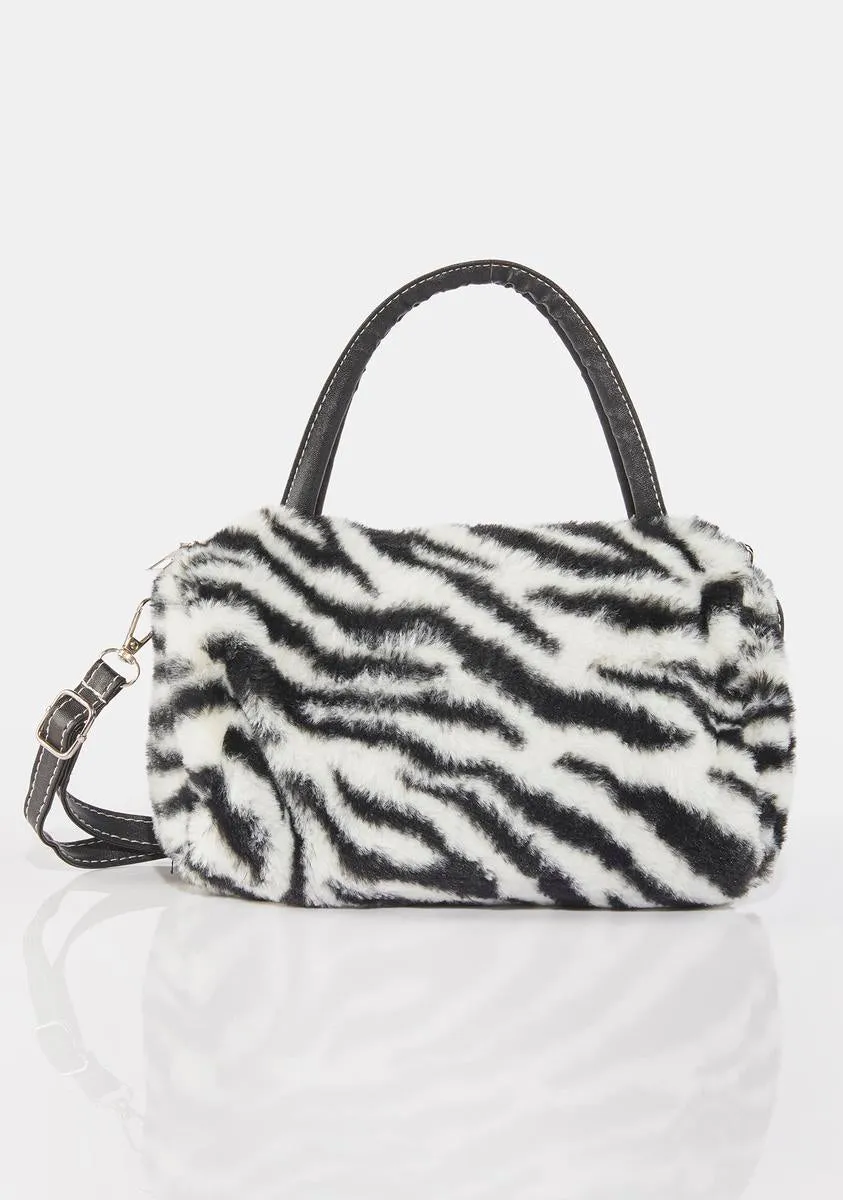 New Money Zebra Print Bag-