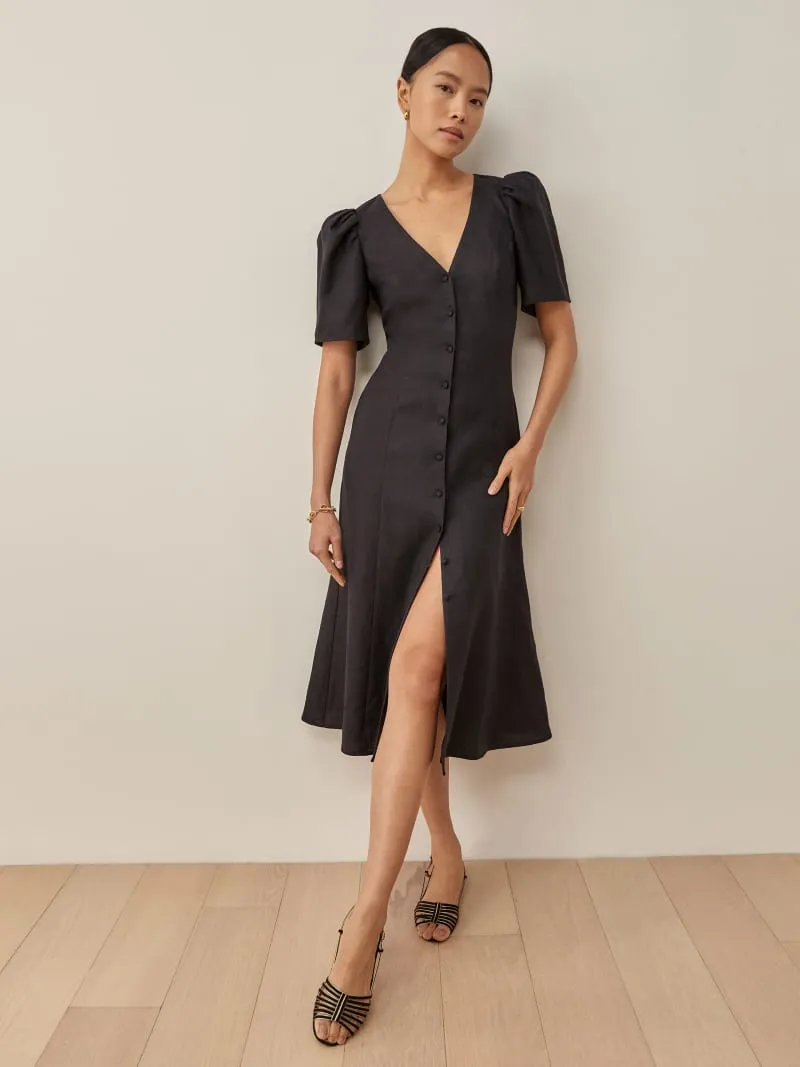 Newbury Linen Dress