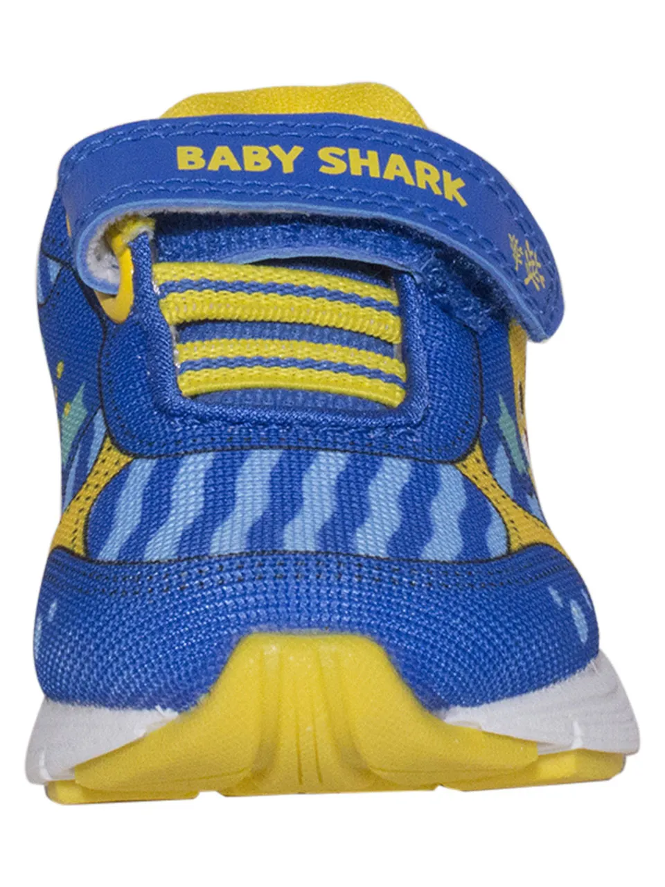 Nickelodeon Pinkfong Baby Shark Toddler Boy's Sneakers Blue/Yellow Sz: 10T