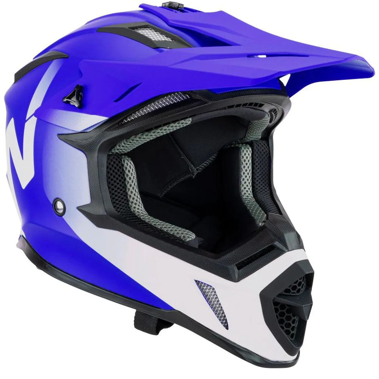 Nitro - MX760 Peak Blue Helmet