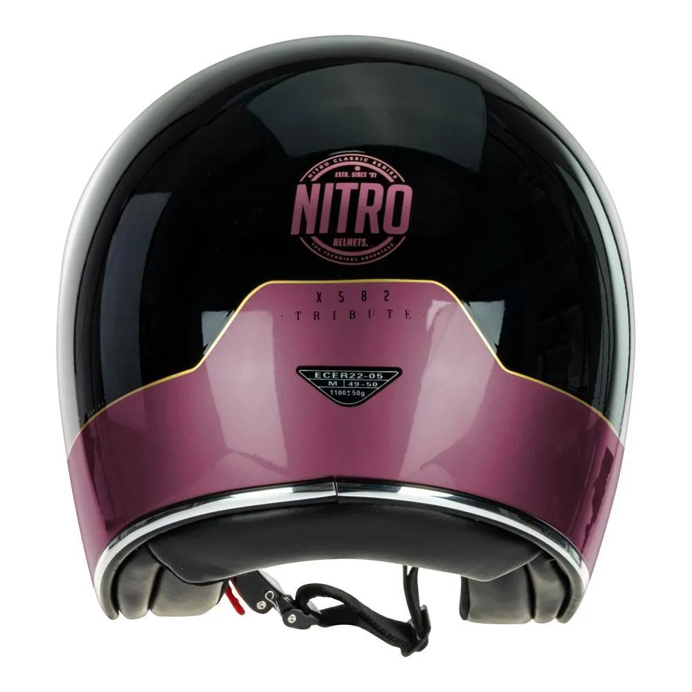 Nitro - X582 Tribute Open Face Helmet