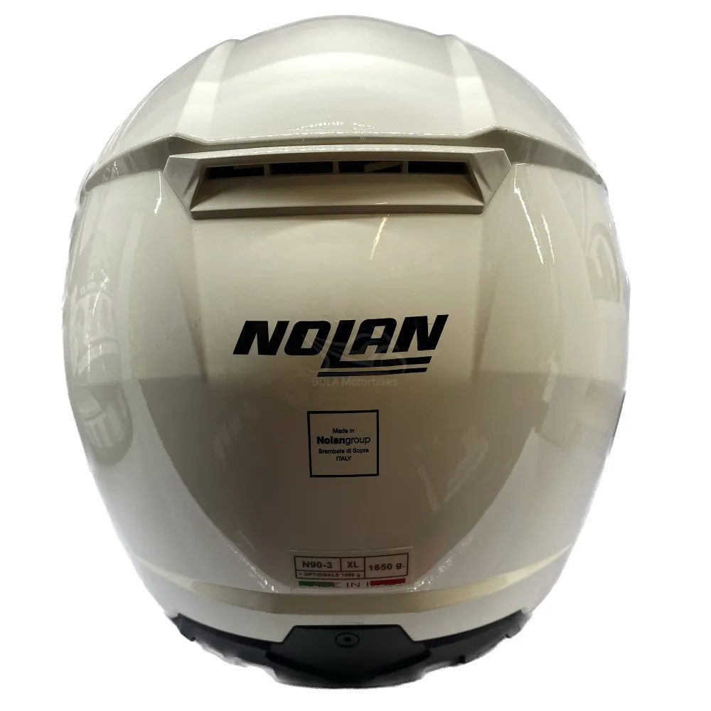 Nolan N90-3 Classic Motorcycle Helmet - White