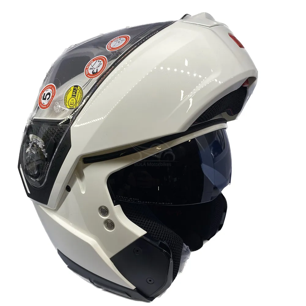 Nolan N90-3 Classic Motorcycle Helmet - White