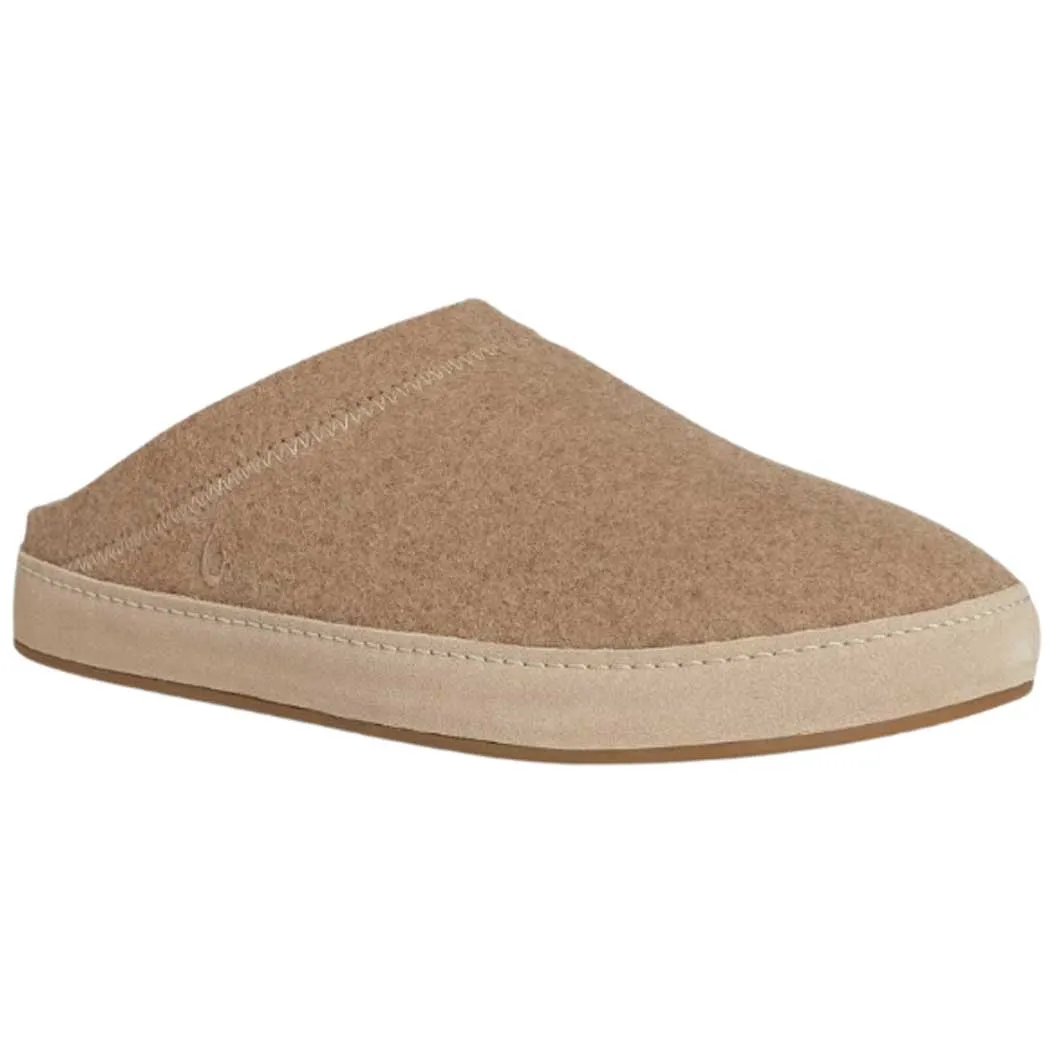 OluKai Hamani Hulu Mule Slipper Oatmeal/ Oatmeal (Men's)