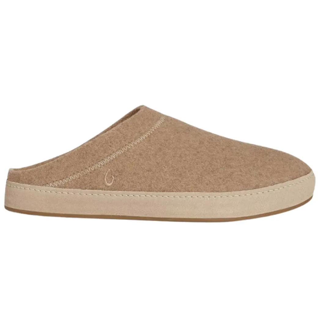 OluKai Hamani Hulu Mule Slipper Oatmeal/ Oatmeal (Men's)