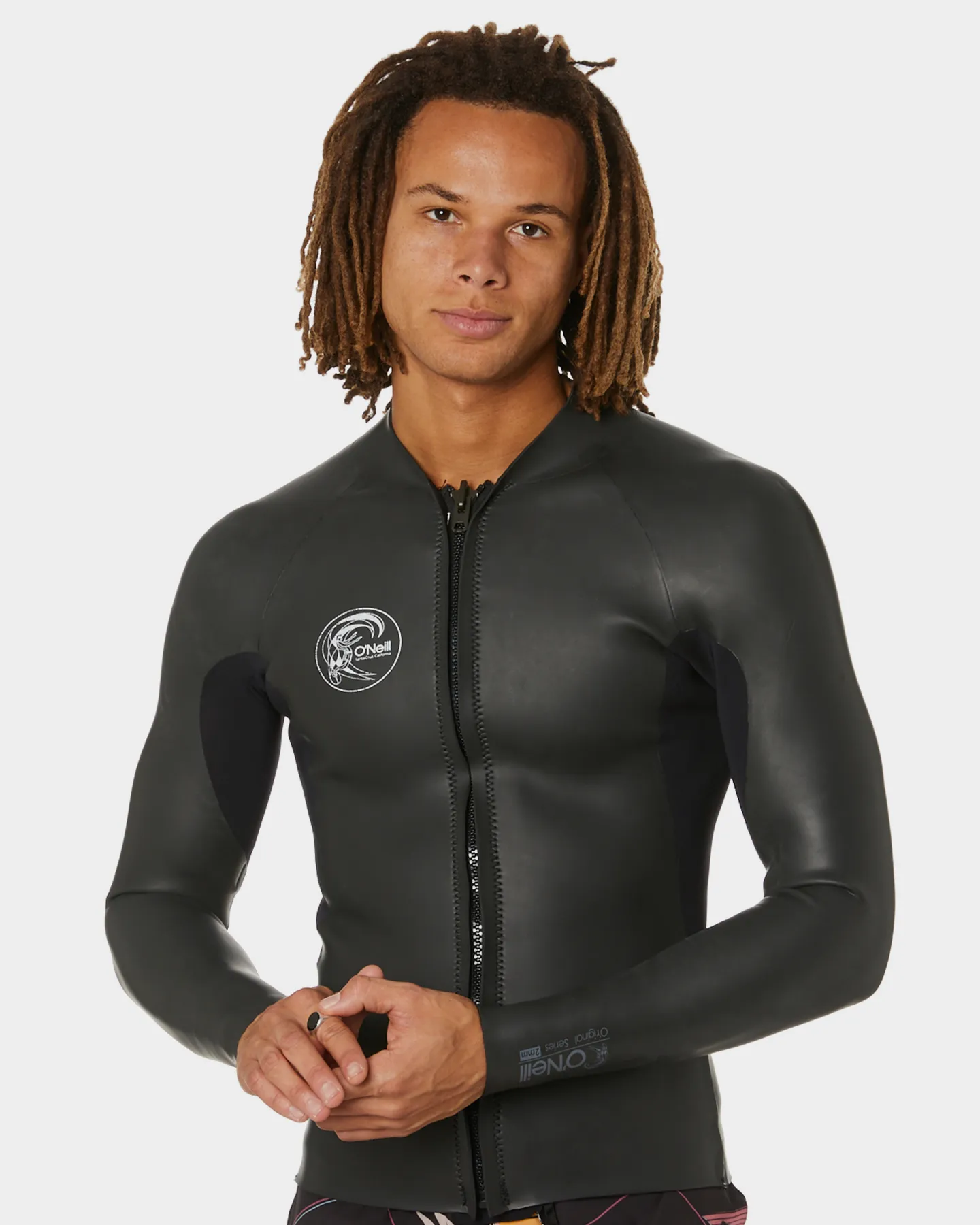 O'neill Original Zip Through Wetsuit Jacket - Black Black | SurfStitch