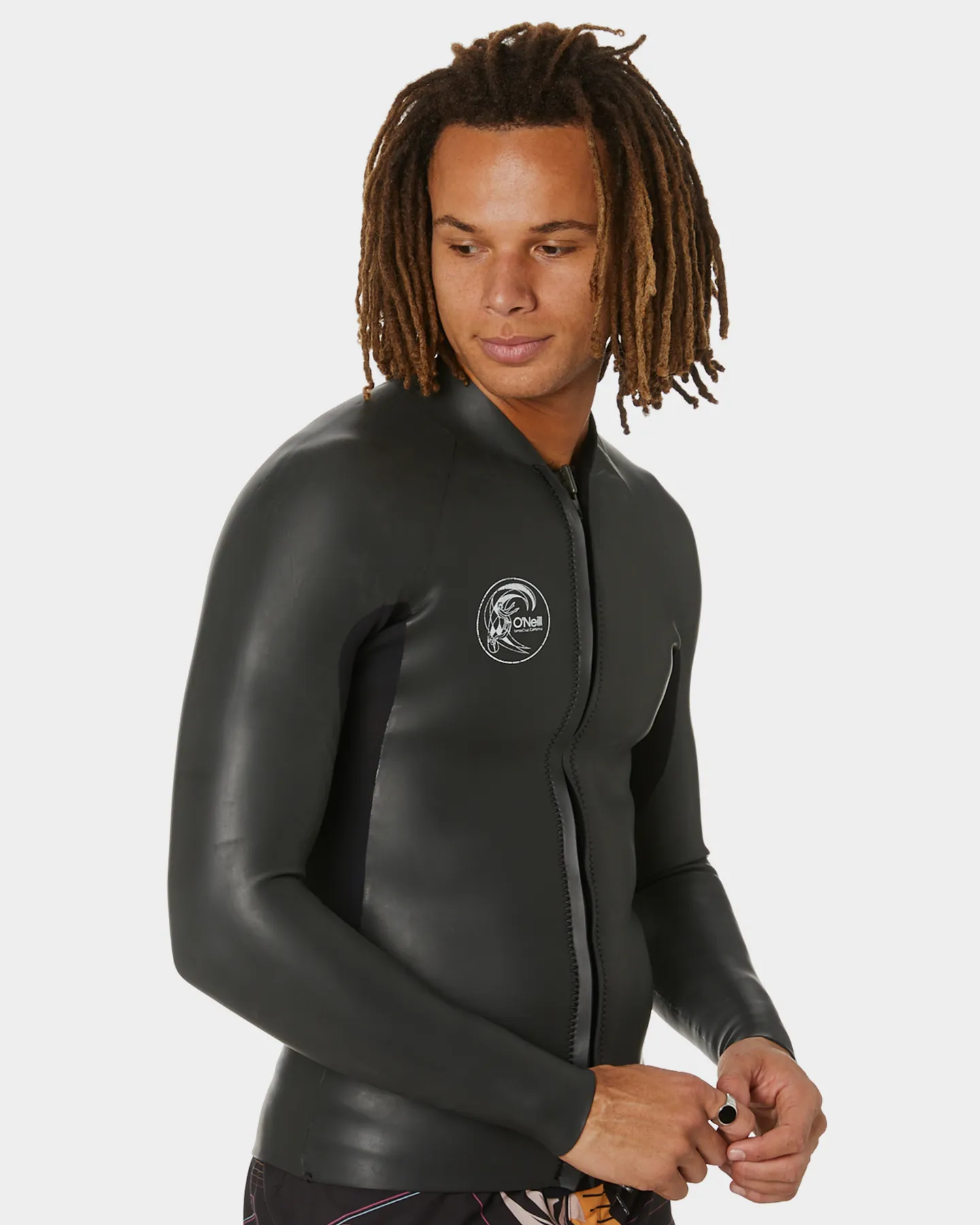 O'neill Original Zip Through Wetsuit Jacket - Black Black | SurfStitch