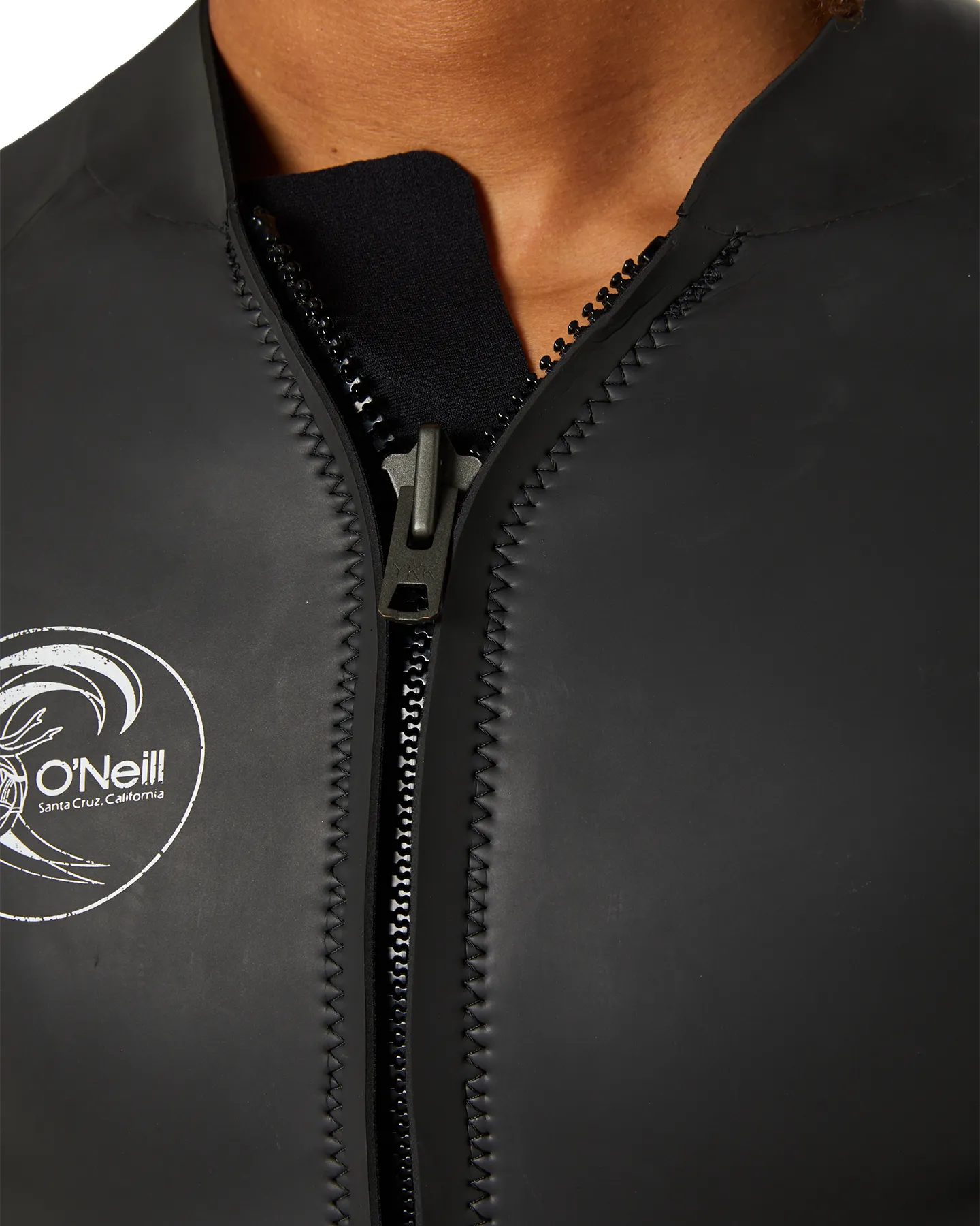 O'neill Original Zip Through Wetsuit Jacket - Black Black | SurfStitch