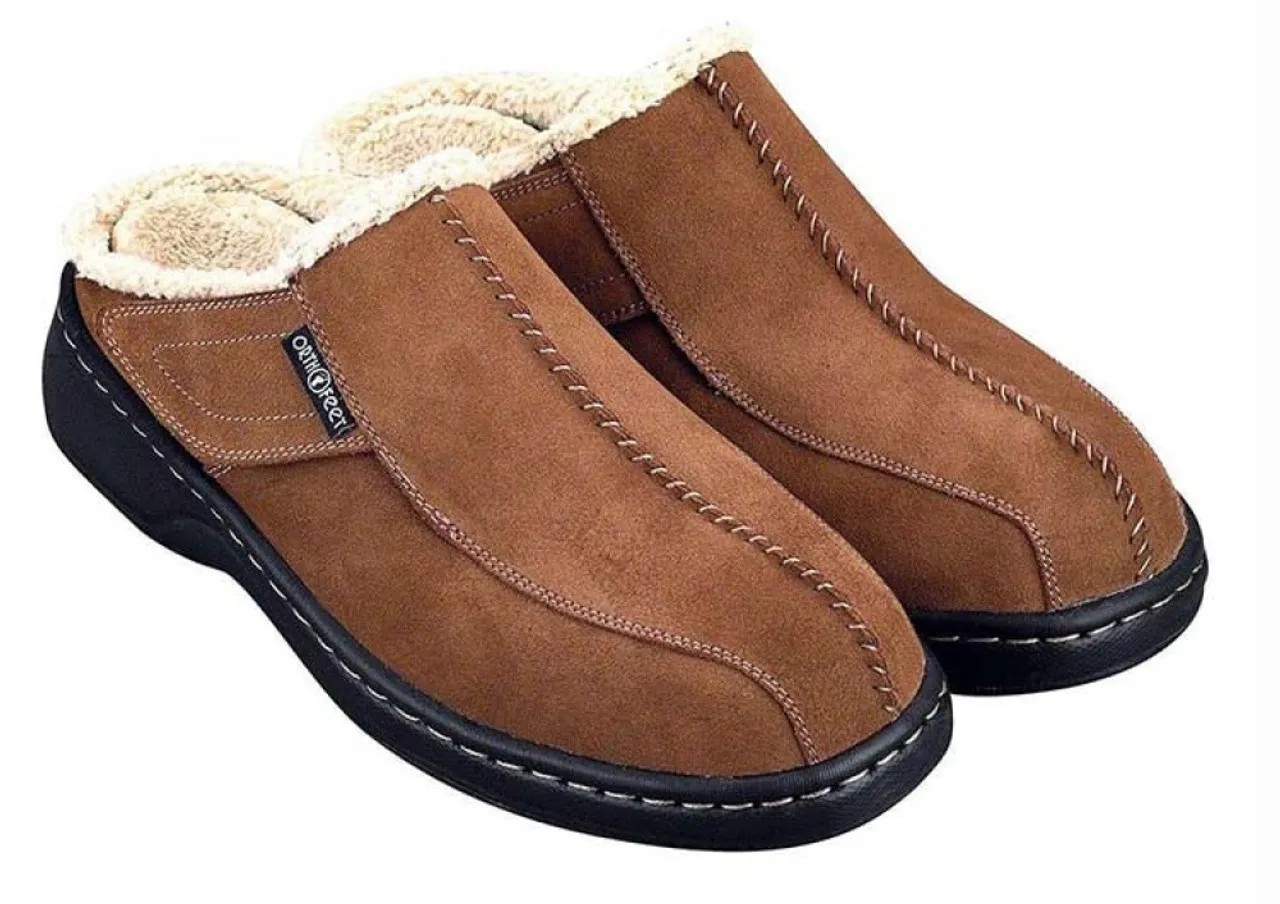 Orthofeet Asheville Men's Orthotic Slipper