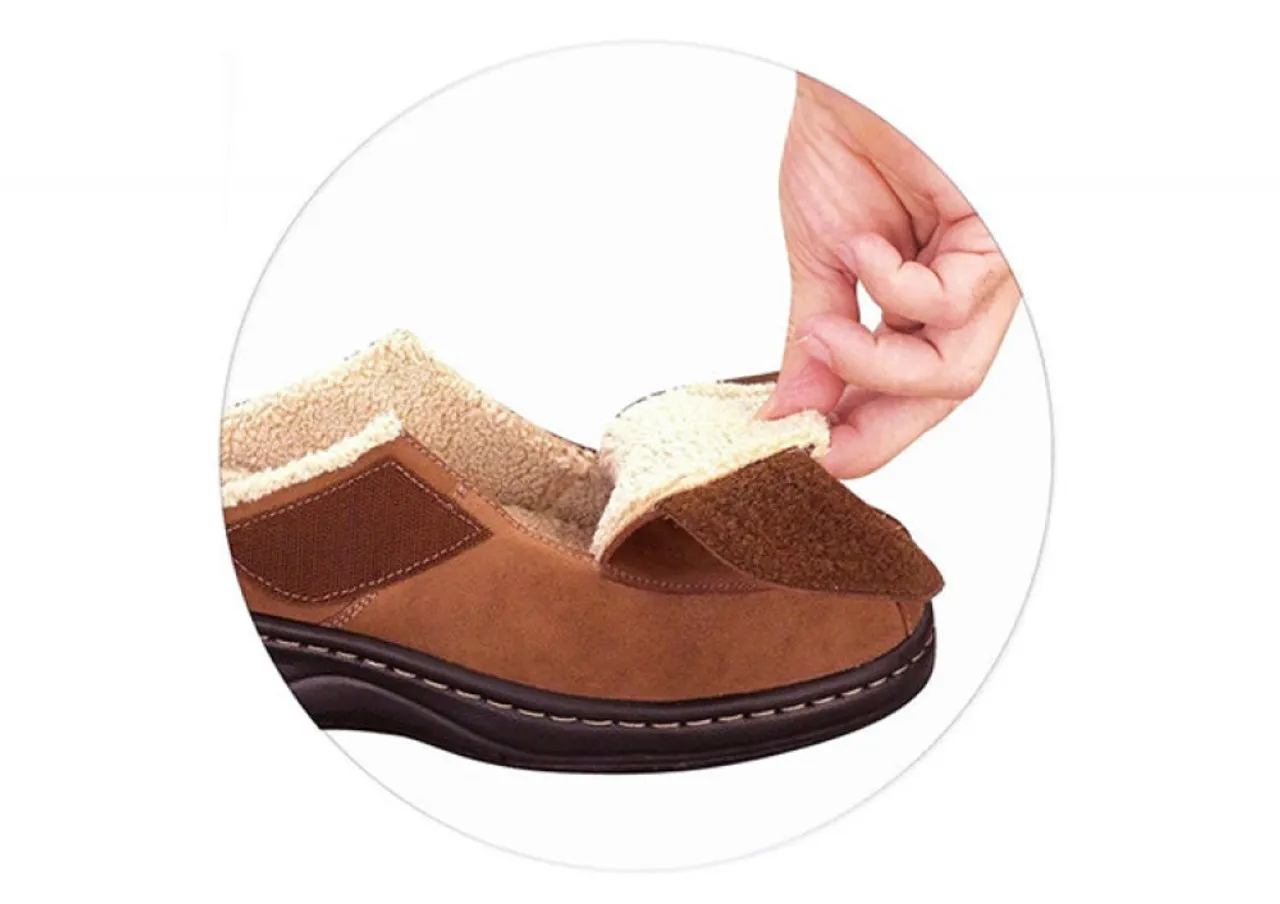 Orthofeet Asheville Men's Orthotic Slipper