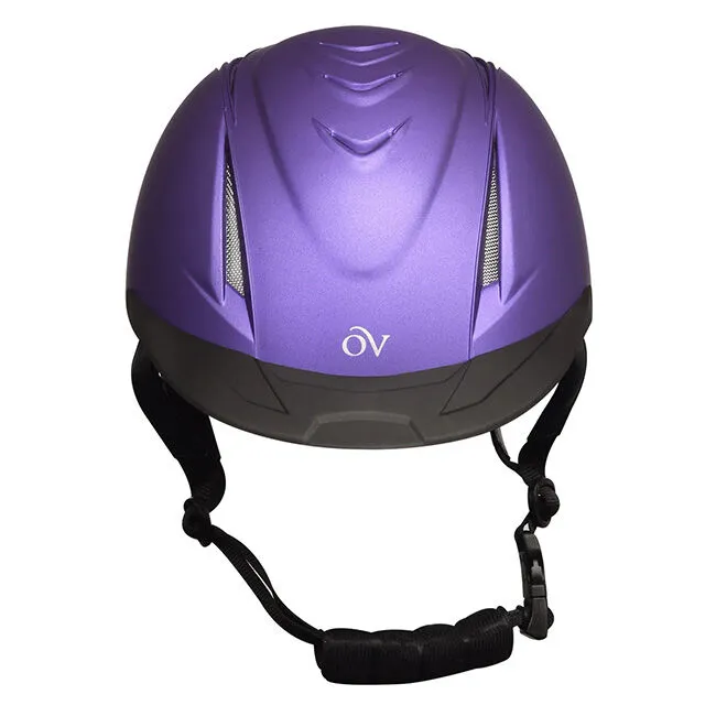 Ovation Kids' Metallic Schooler Helmet - Purple