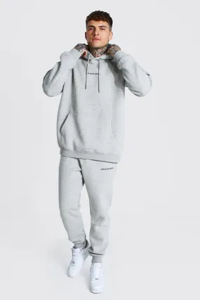 Oversized Official Basic Hooded Tracksuit