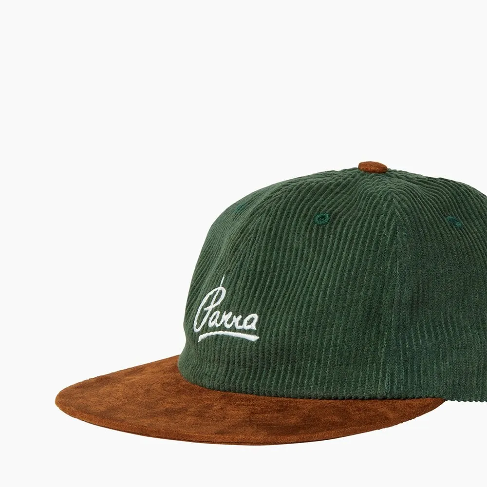 Painters Script Corduroy 6 Panel Hat