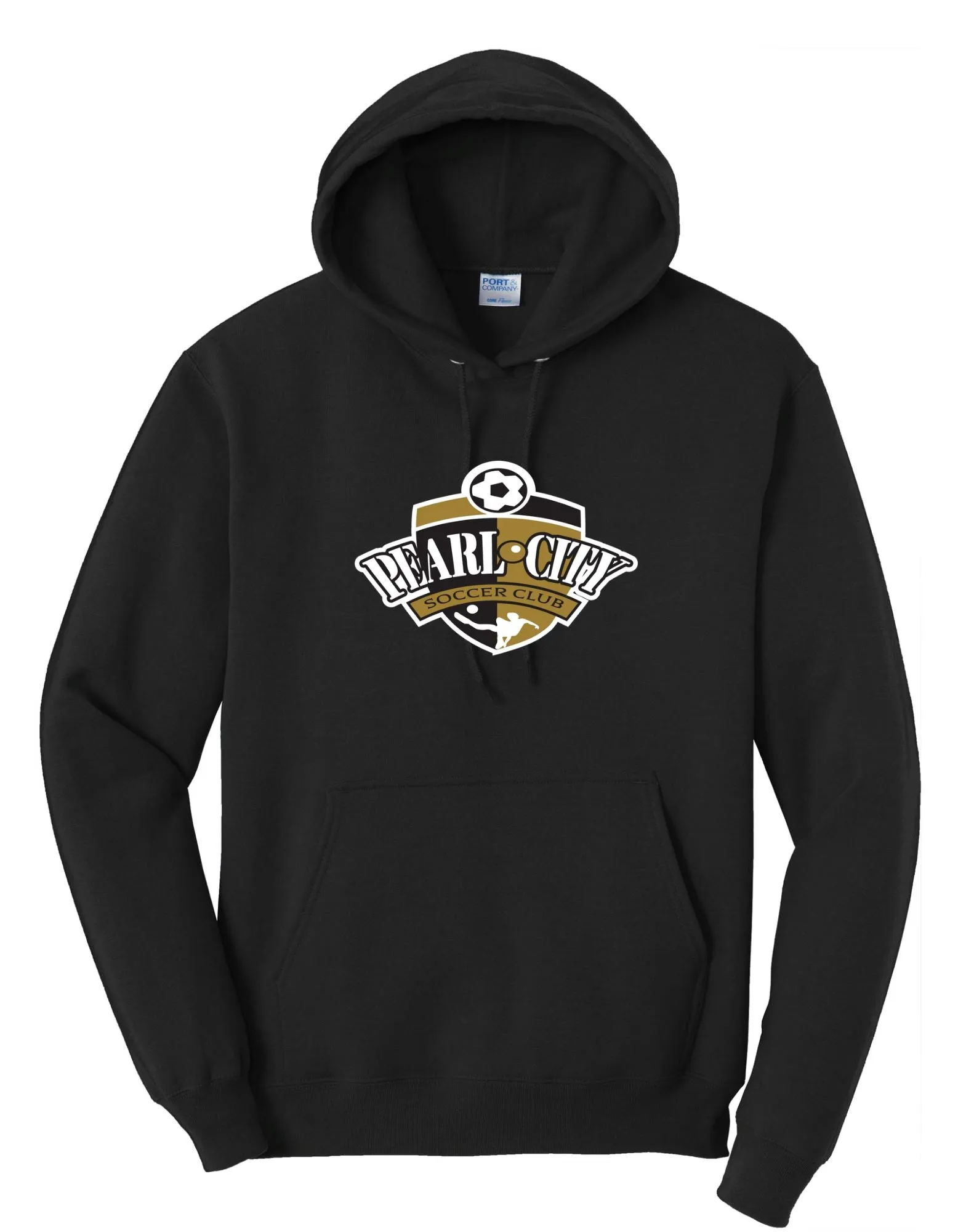 Pearl City Soccer Club Men's Fleece Hooded Sweatshirt