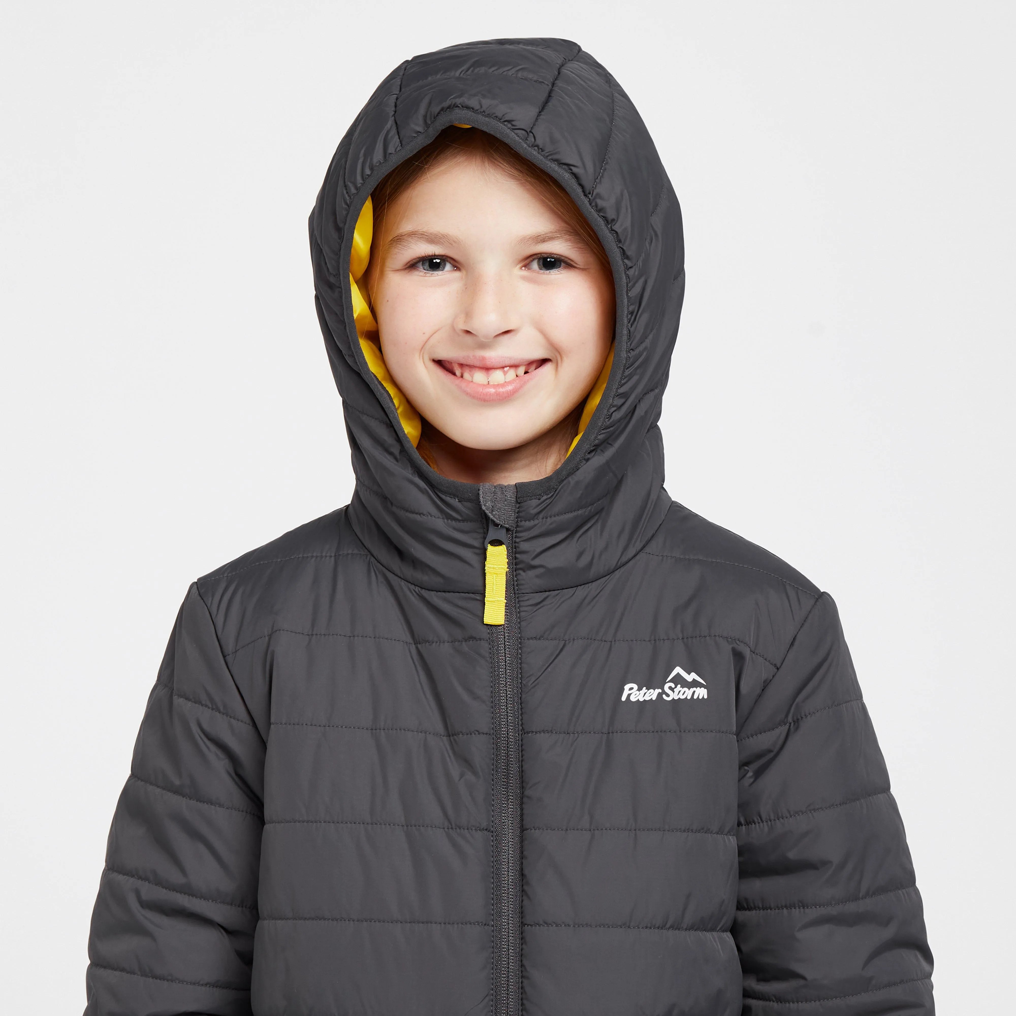 Peter Storm Kids Blisco II Hooded Jacket Grey | Ultimate Outdoors