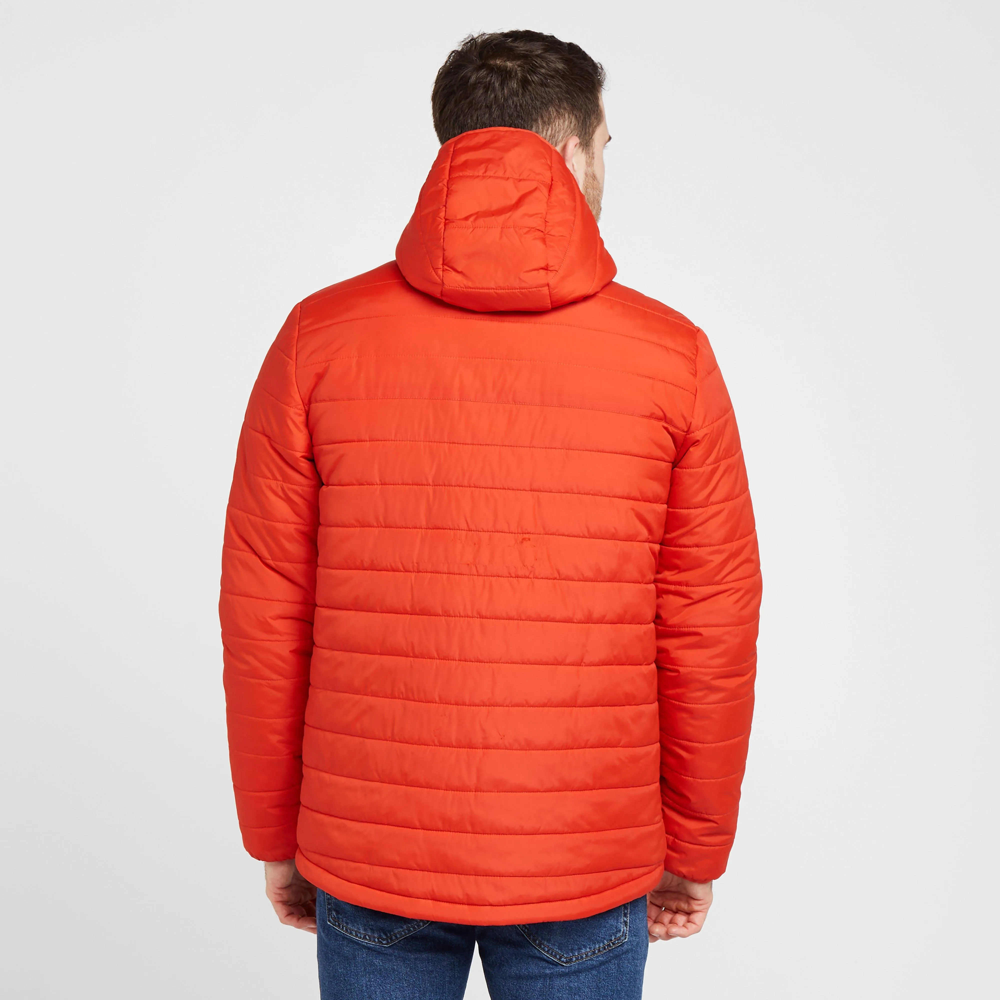 Peter Storm Mens Blisco II Hooded Jacket Orange | Ultimate Outdoors