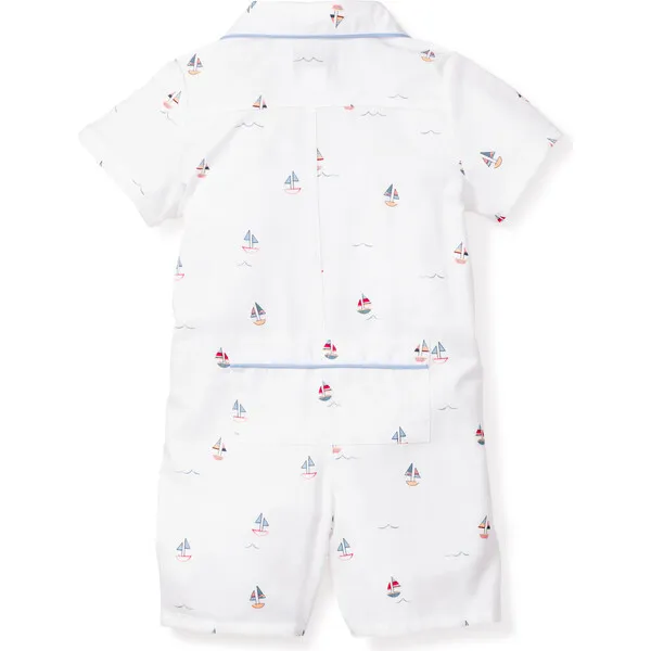 Petite Plume Infant Summer Romper, Bateau