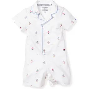 Petite Plume Infant Summer Romper, Bateau