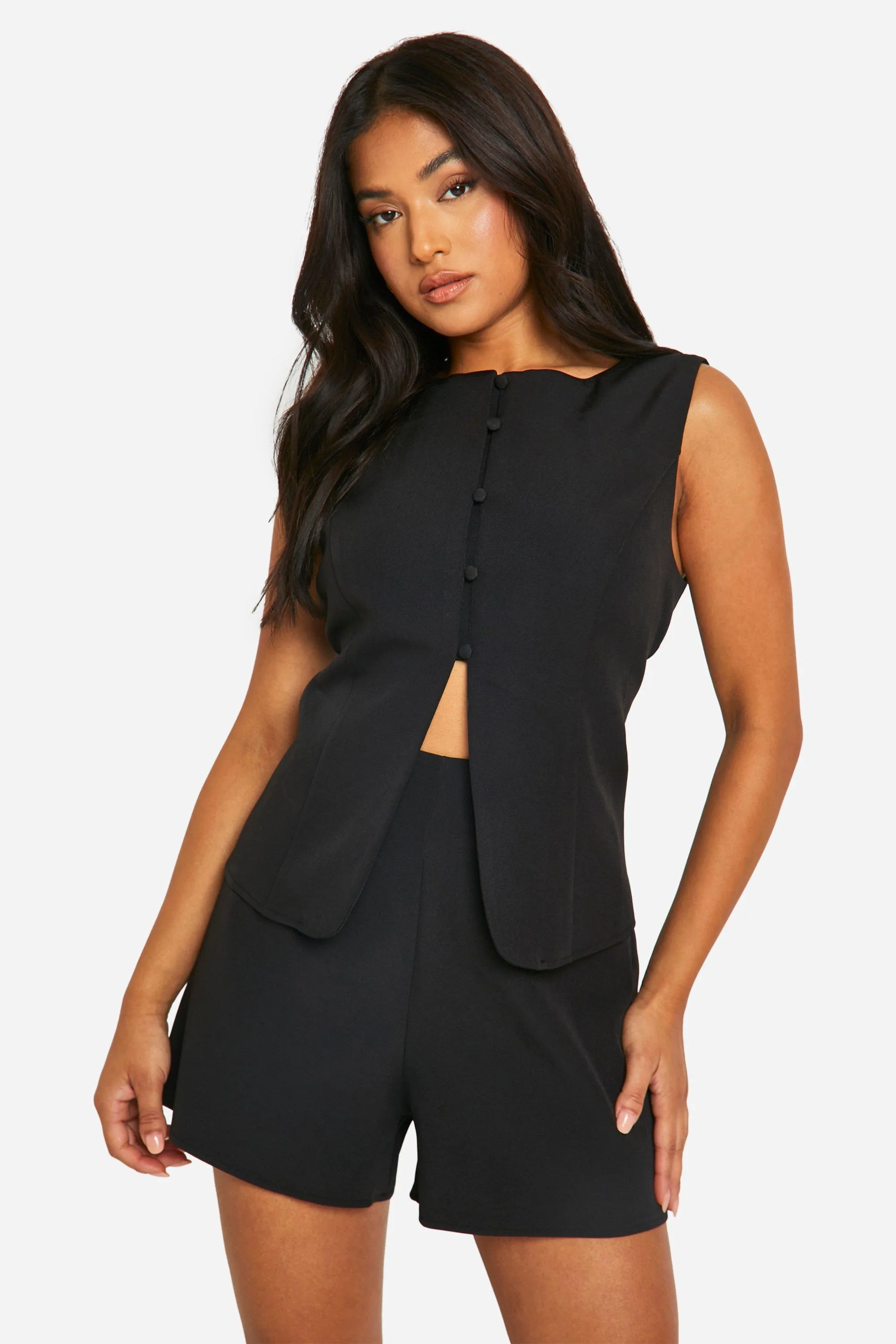 Petite Tailored Waistcoat