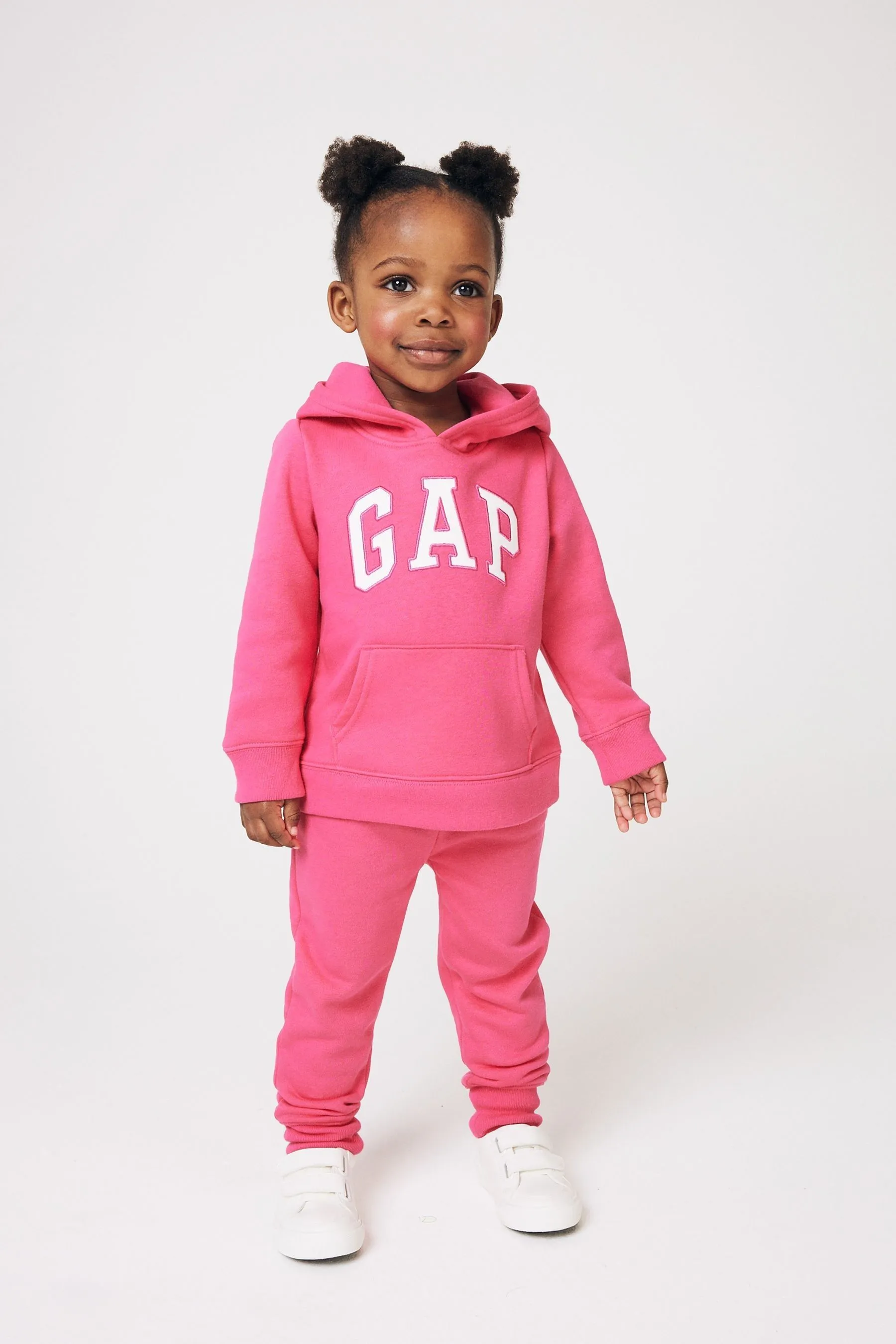 Pink Arch Logo Pull On Joggers (12mths-5yrs)