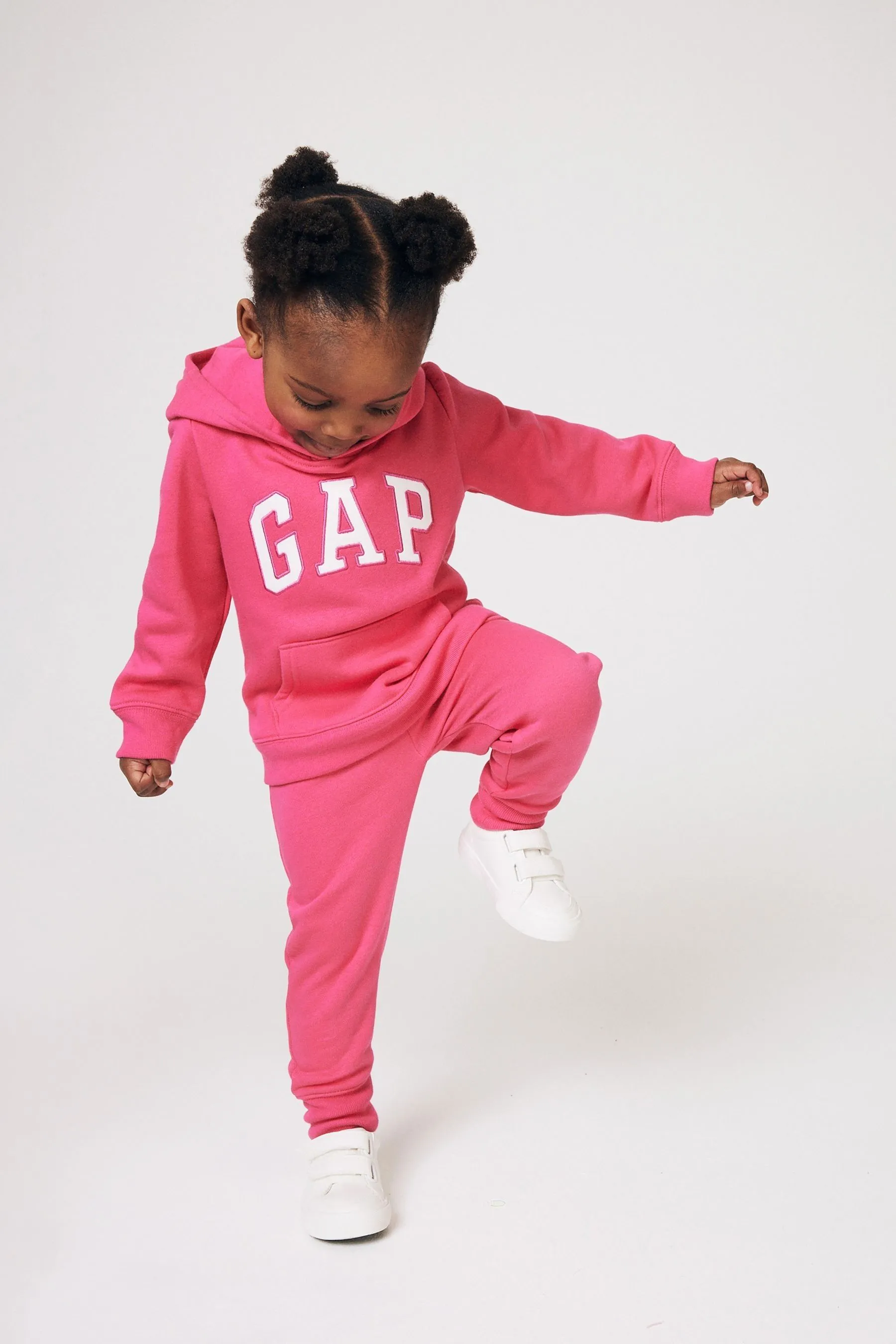 Pink Arch Logo Pull On Joggers (12mths-5yrs)