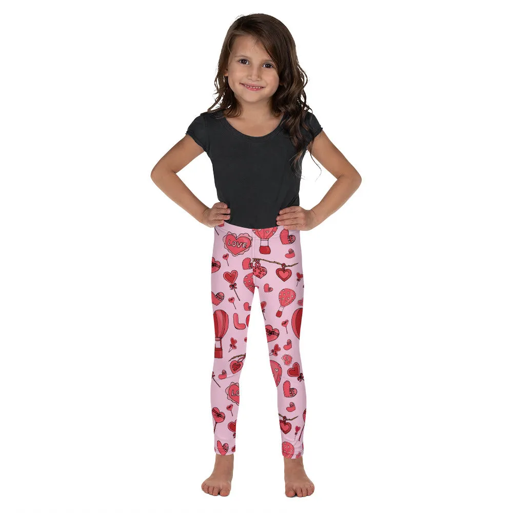 Pink Love Kid's Leggings