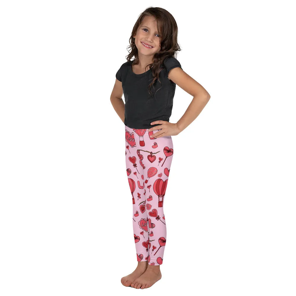 Pink Love Kid's Leggings