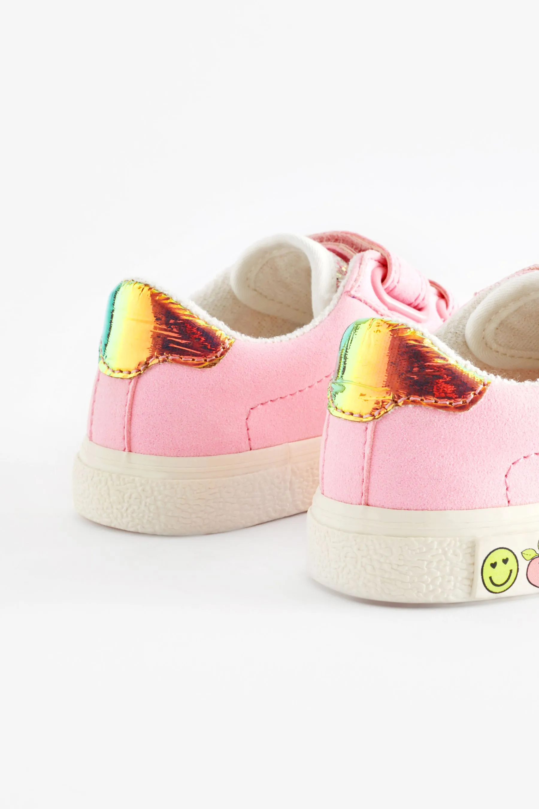 Pink Wide Fit (G) Star Trainers