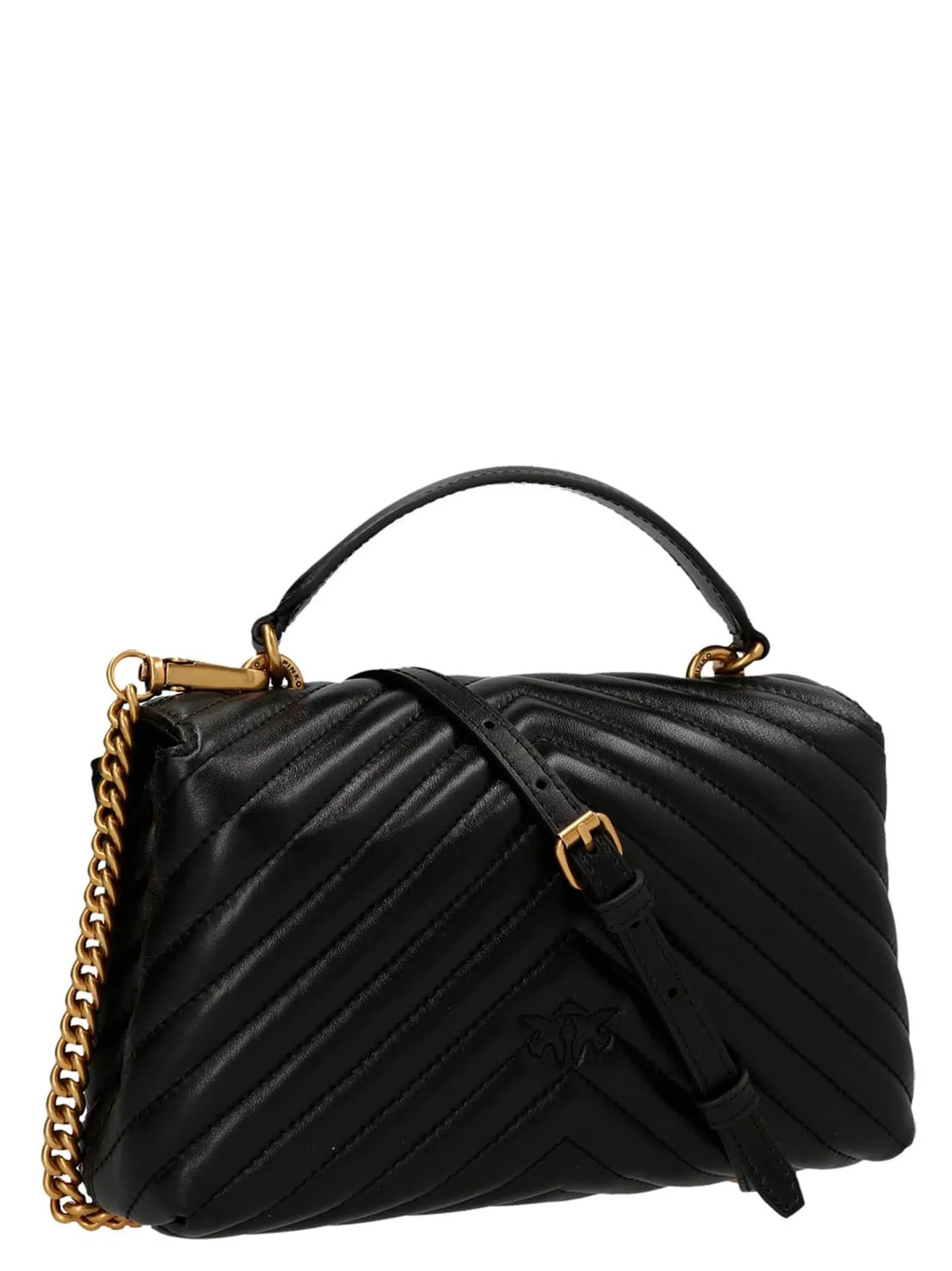 PINKO    Pinko 'Big Lady Love Bag Puff Chevron' Handbag