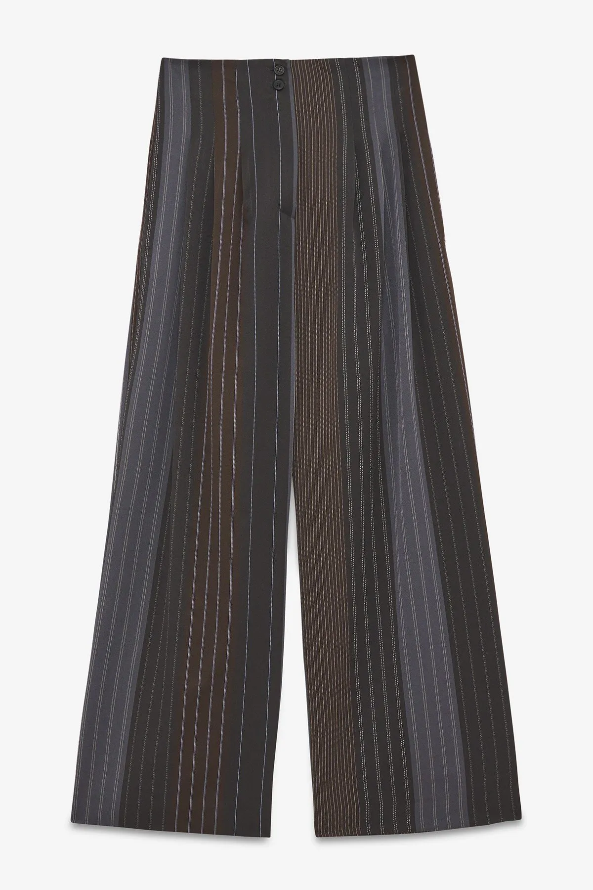 Pinstripe palazzo trousers